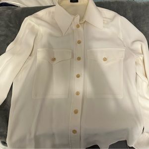Joseph ivory blouse